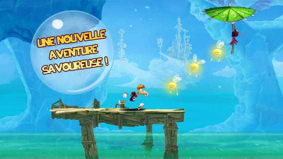 Rayman Fiesta Run dispo sur Android et iOS