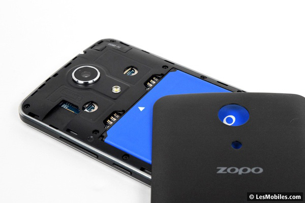 Zopo Speed 7 : capot ouvert