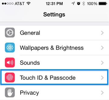 iOS 7.1 beta 2 - Réglages