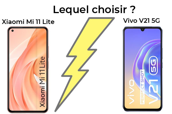 Xiaomi Mi 11 Lite 5G contre Vivo V21 5G, lequel est le meilleur ?