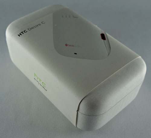 Test HTC Desire C : boite du smartphone