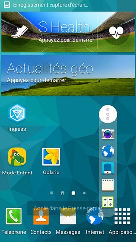 Samsung Galaxy S5 : S Health