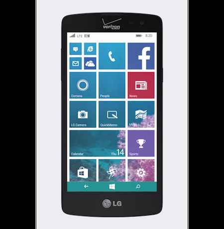 LG Lancet : le Coréen officiellement de retour sur Windows Phone