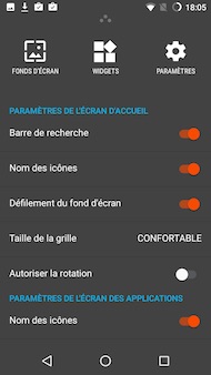 Wileyfox Spark interface