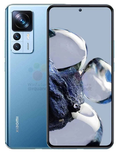 Xiaomi 12T Pro leak
