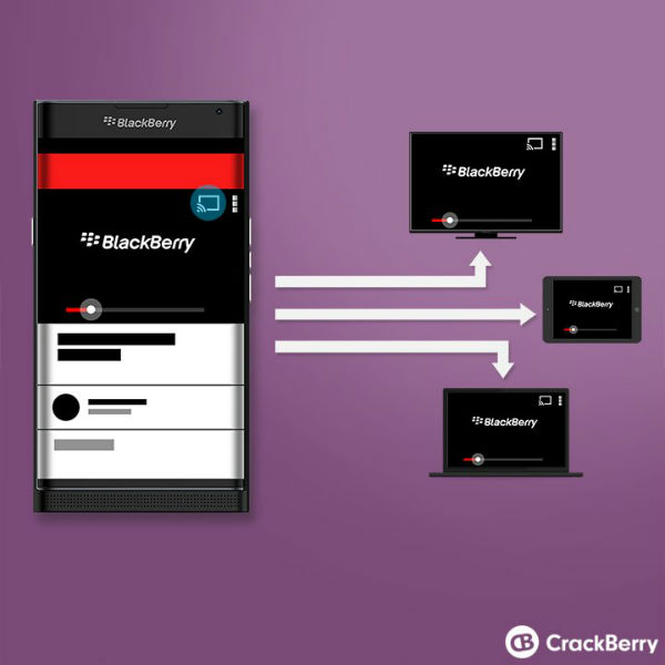 BlackBerry Venice Chromecast