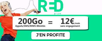 forfait RED 200Go