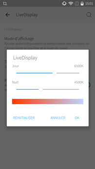 ZUK Z1 : LiveDisplay