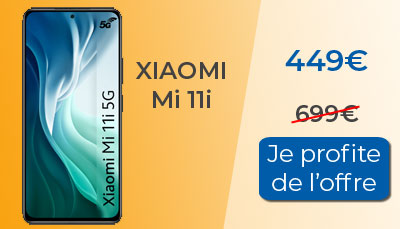 Le Xiaomi Mi 11i est en soldes à 449?