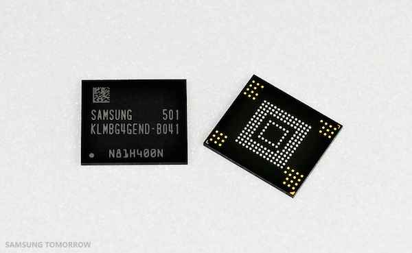 Samsung dévoile un bloc mémoire révolutionnaire pour les smartphones