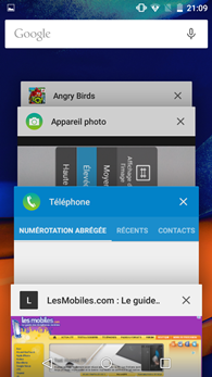 Wiko Rainbow Up : multitâche