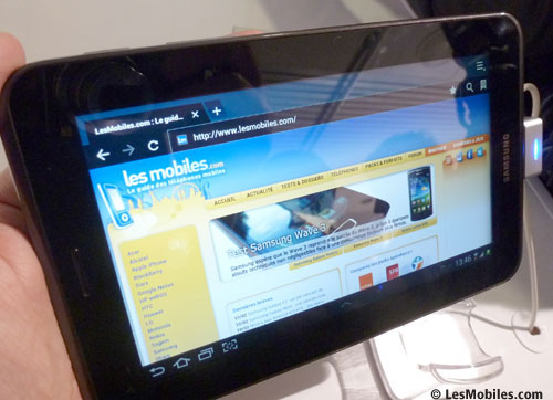 Prise en main Samsung Galaxy Tab 2 (7.0)