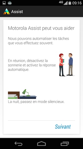 Moto G 4G application