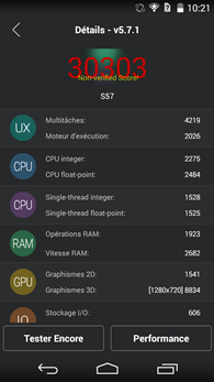 Acer Liquid Jade Z : AnTuTu