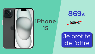 iPhone 15 sur Rue du Commerce