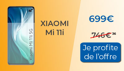 Soldes : Xiaomi Mi 11i à 699?