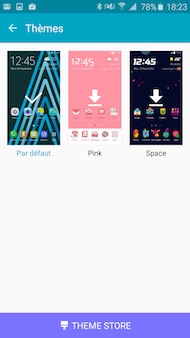 Samsung Galaxy A5 (2016) interface