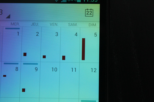 Huawei Ascend P2 : écran zoom