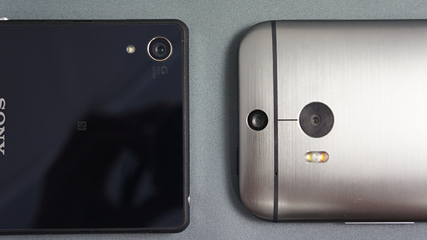 Duel Xperia Z2 - One (M8) capteur photo