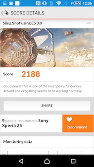 Sony Xperia Z5 performance
