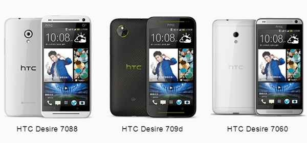 HTC 7088/709d/7060 : trois nouveaux milieu de gamme pour la Chine