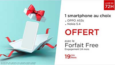vente privee Free Smartphone