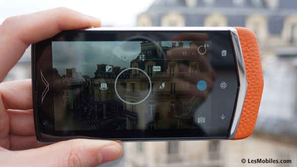 Vertu Constellation : application photo
