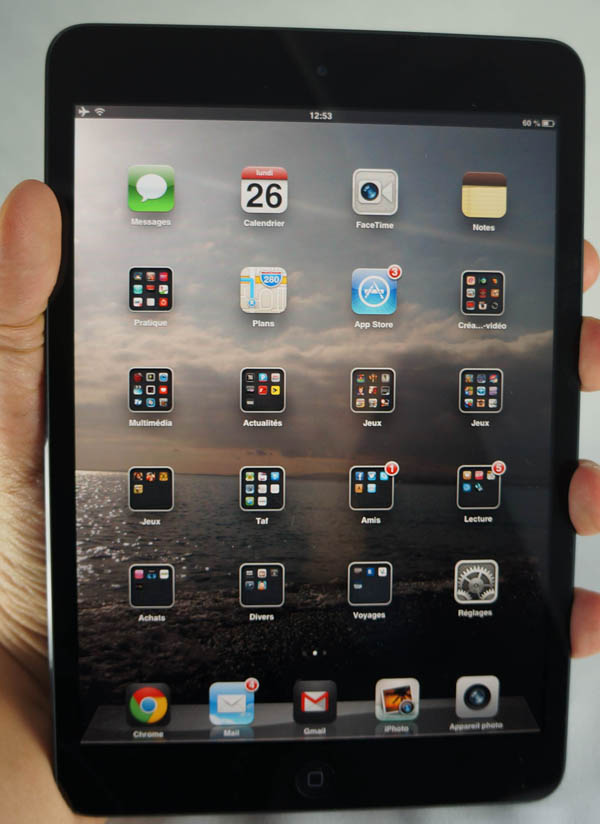 Apple iPad Mini : prise en main