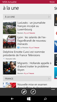 Microsoft Lumia 640 : MSN Actualité