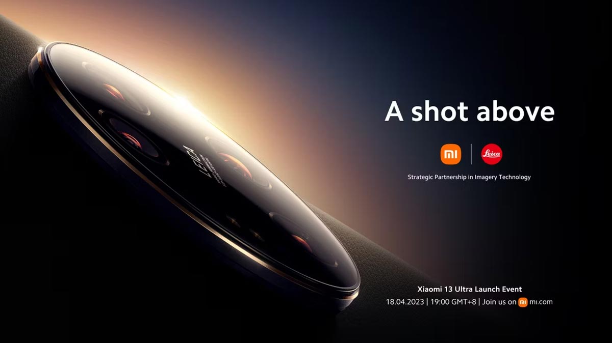 Fuite du design du Xiaomi 13 Ultra et de sa date de présentation pour le monde entier