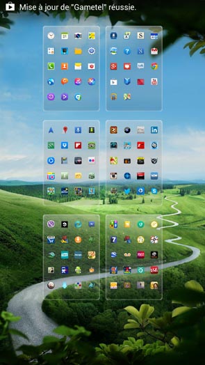 Samsung Galaxy S4 Mini : applications