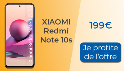 Le Xiaomi Redmi Note 10s est à 199? chez RED by SFR