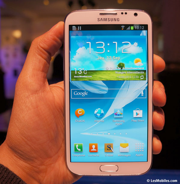 Prise en main Samsung Galaxy Note 2 : le même en mieux ? (notre avis)