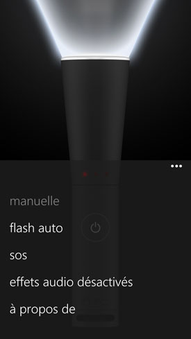 HTC Windows Phone 8X : lampe