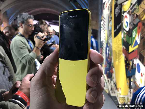 Nokia 8110 4G : voici le second revival vintage de Nokia (MWC 2018)