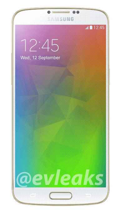 Samsung Galaxy F : un nouveau visuel pour la version « Glowing Gold »