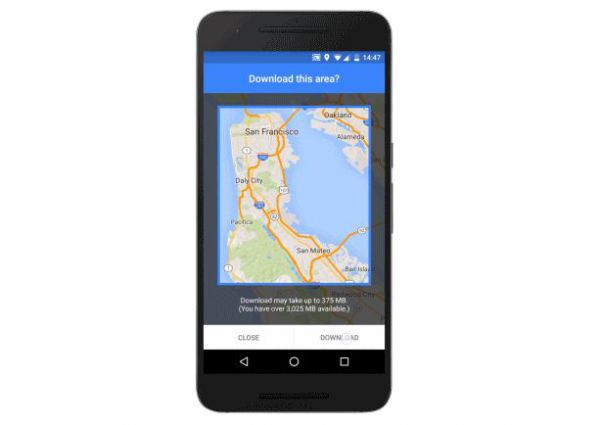 Google Maps fonctionne désormais offline