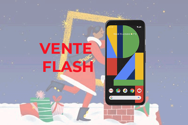 Vente Flash : Le Google Pixel 4 est 111€ moins cher chez Fnac pour Noël