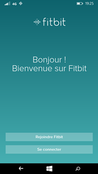 Microsoft Lumia 640 : Fitbit