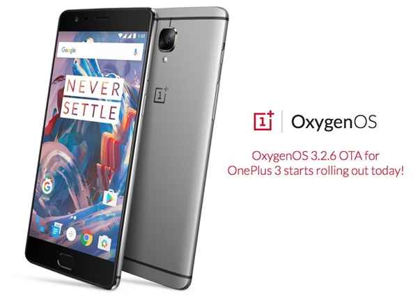 Oneplus 3 : nouvelle mise à jour disponible (OxygenOS 3.2.6)