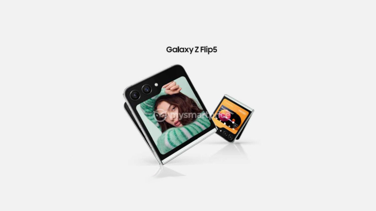 Les premières images presse du Samsung Galaxy Z Flip5 ?