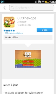 ZTE Open C marketplace