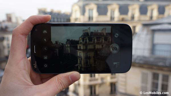 Wiko Darkfull : appareil photo