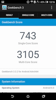 HTC One A9 performance