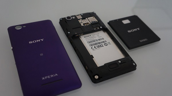 Sony Xperia M : batterie