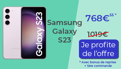 Offre de lancement Samsung Galaxy S23