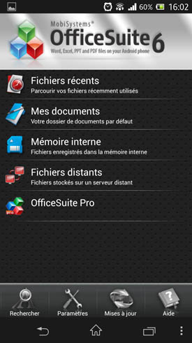 Sony Xperia Z Office Suite