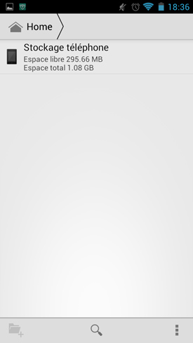 Wiko Cink Peax 2 : gestionnaire