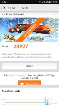 Samsung Galaxy S7 Edge performance