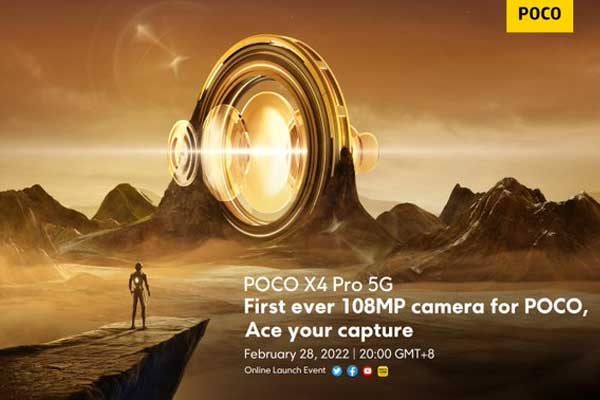 Xiaomi Poco X4 Pro : les fuites avant sa présentation au MWC